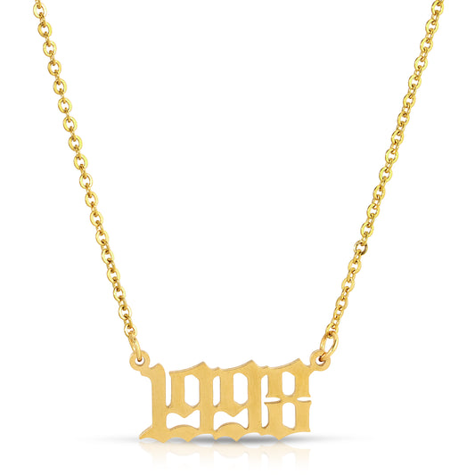 Birth Year Necklace