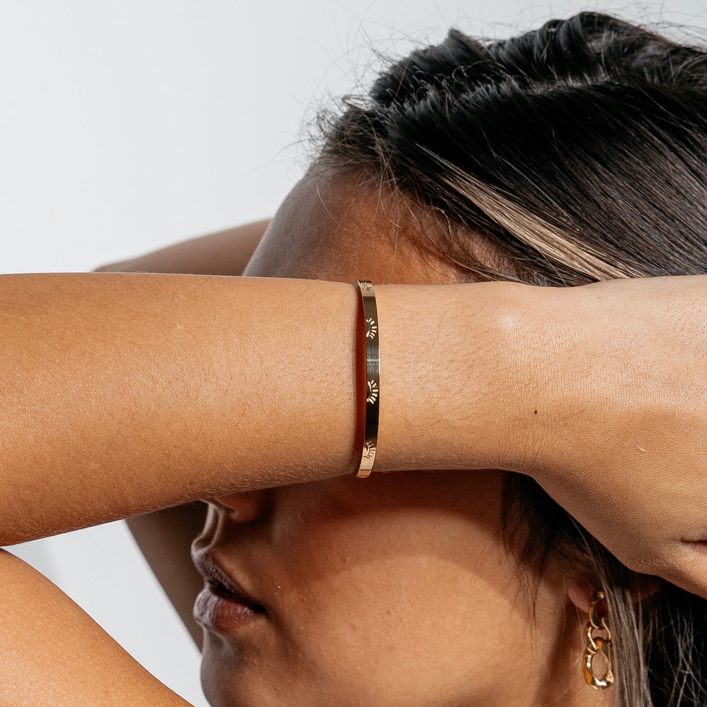 Akia x Lashes by Milani Bangle